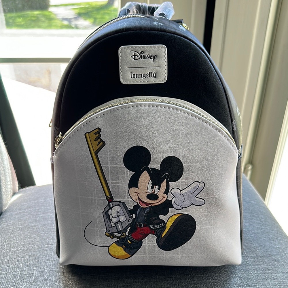 Loungefly Disney Kingdom Hearts Mickey Mouse Mini Backpack